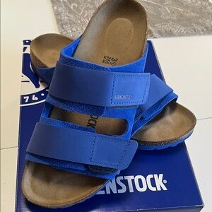 Birkenstock UJI Ultra Blue Sandals size 39